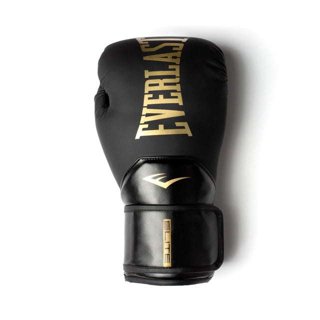 Guantes de boxeo Everlast Elite 2 – Negro/Oro