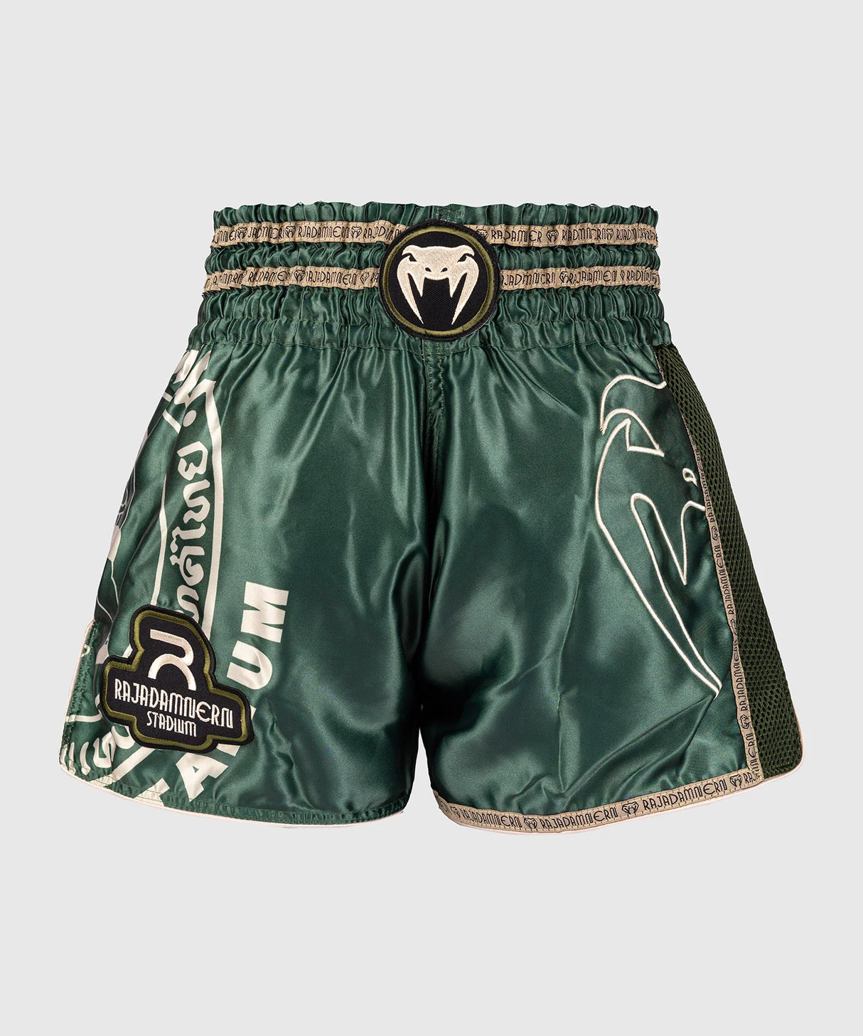 Venum x Rajadamnern Muay Thai Shorts - Legergroen