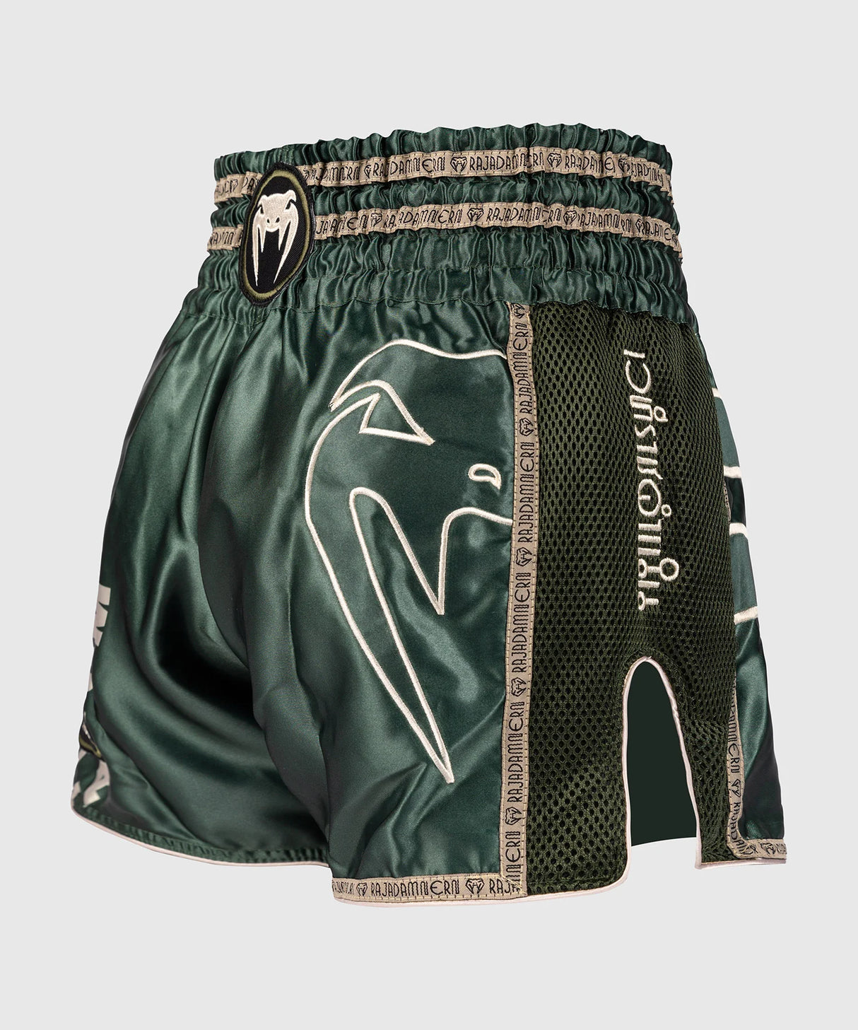 Venum x Rajadamnern Muay Thai Shorts - Legergroen