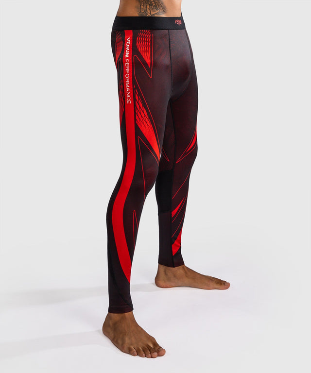 Venum Compressie Shorts Amazonia Reborn - Zwart/Rood (VENUM-06451-100)