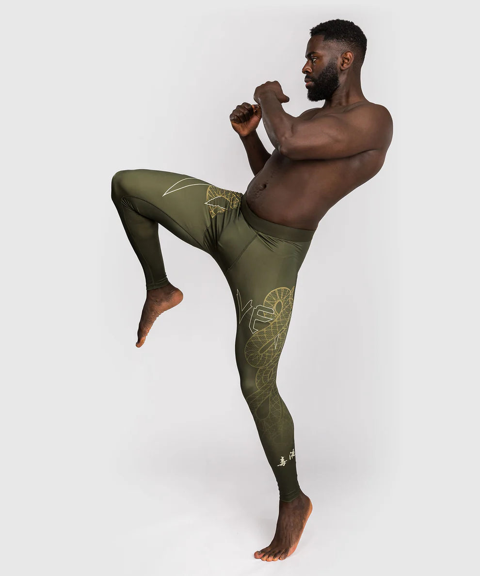 Venum Spats Serpenti - Kaki Groen