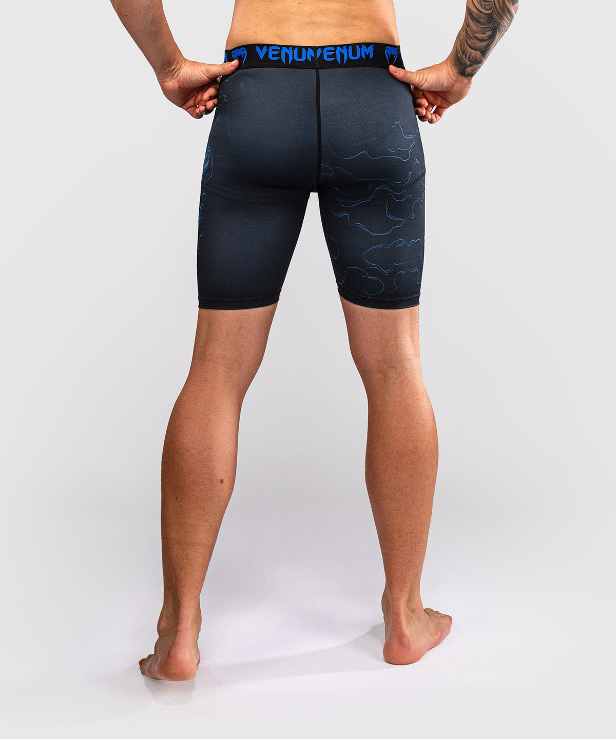 Venum Compressiebroek Thunder Dragon - Zwart/Koningsblauw