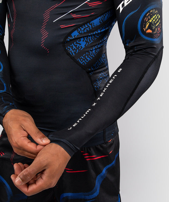 Venum Rashguard TEKKEN 8 Yoshimitsu – Schwarz/Orange – Foto 6
