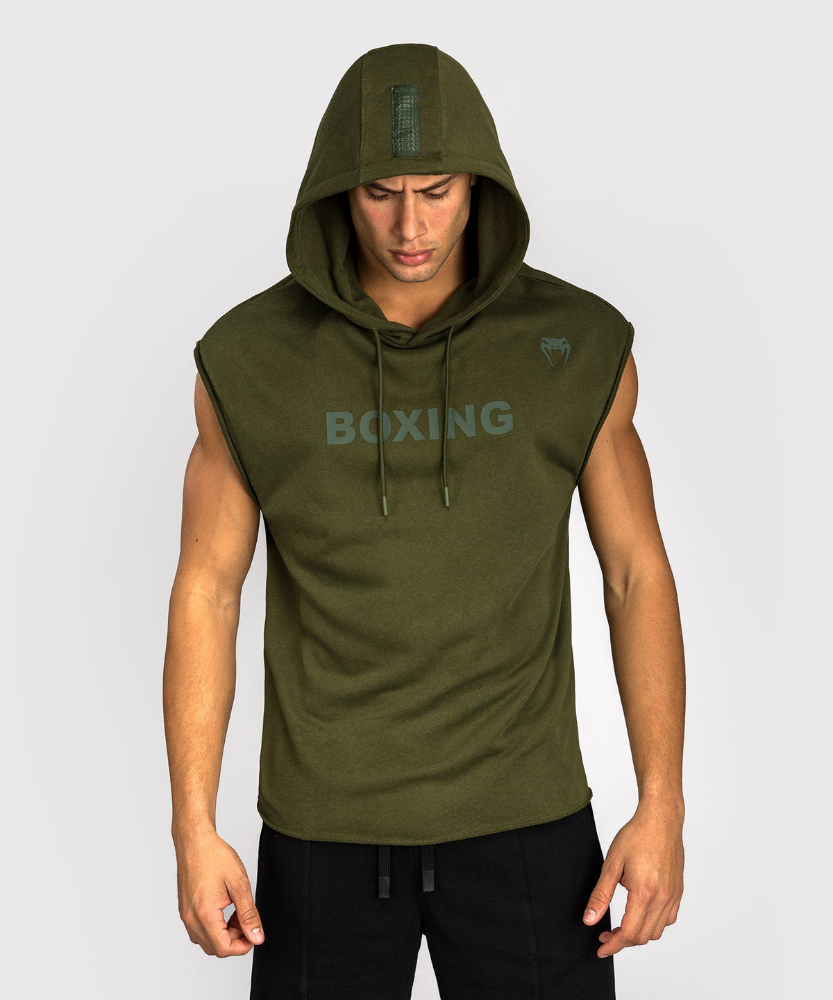 Venum Hoodie Mouwloze Boxing VT - Militair Groen