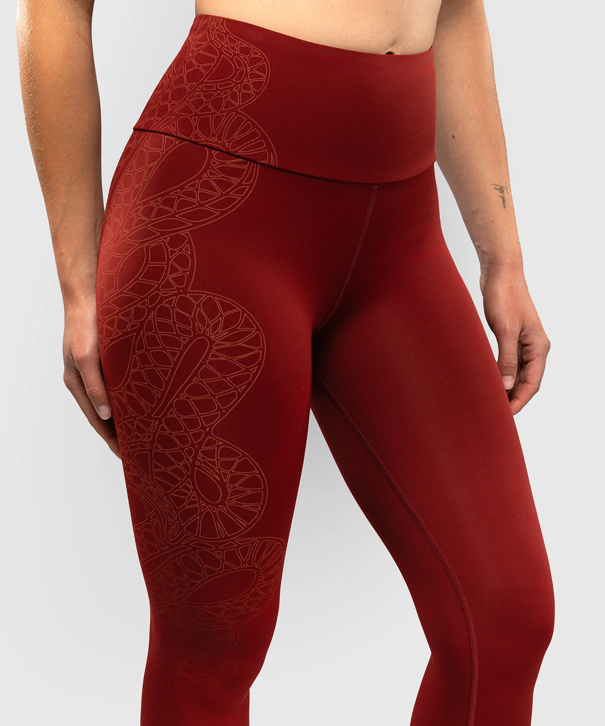 Venum Leggings Serpenti - Burgundy