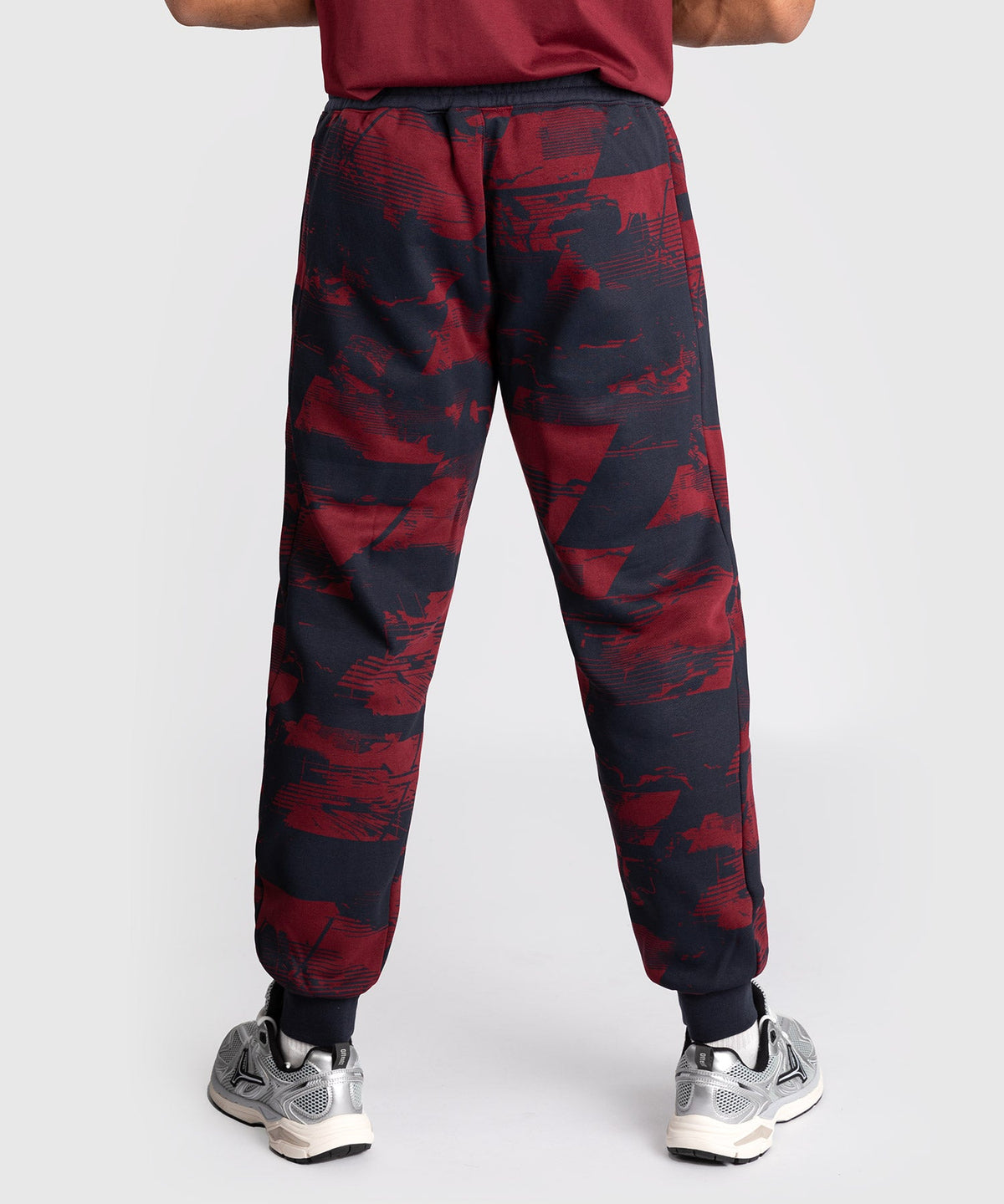 Venum UFC Trainingsbroek Zenith - Marineblauw/Bordeauxrood/Zilver