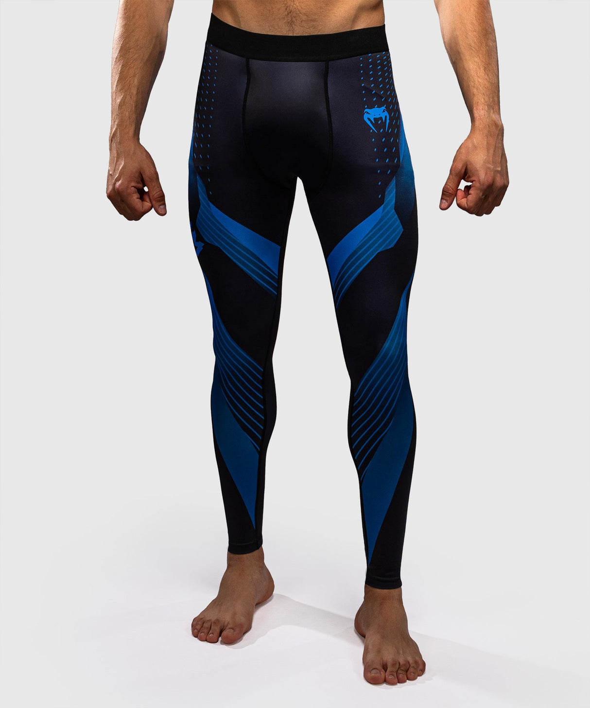 Venum Compressiebroek No-Gi 6.0 - Zwart/Blauw