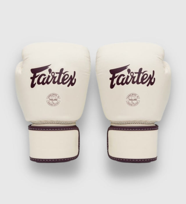 Mănuși de box Fairtex BGV16 – Alb crem