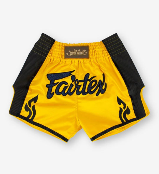Fairtex Muay Thai Shorts Satoru - Geel/Zwart