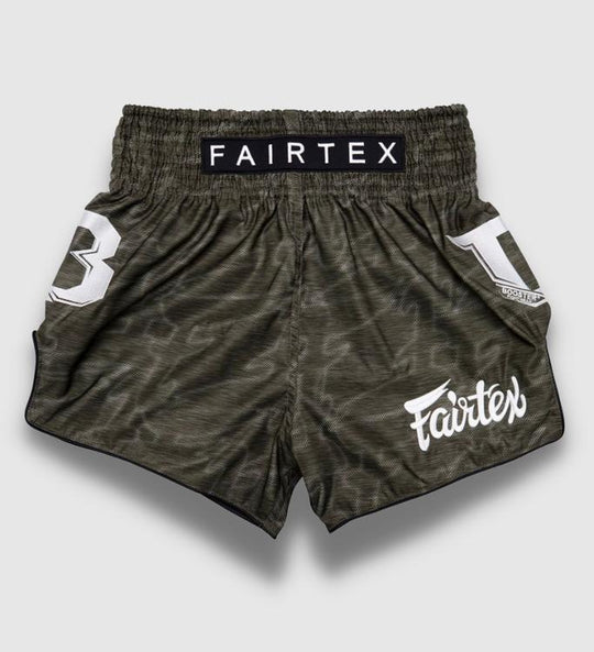 Fairtex Muay Thai Shorts FXB TBT - Grijs/Wit