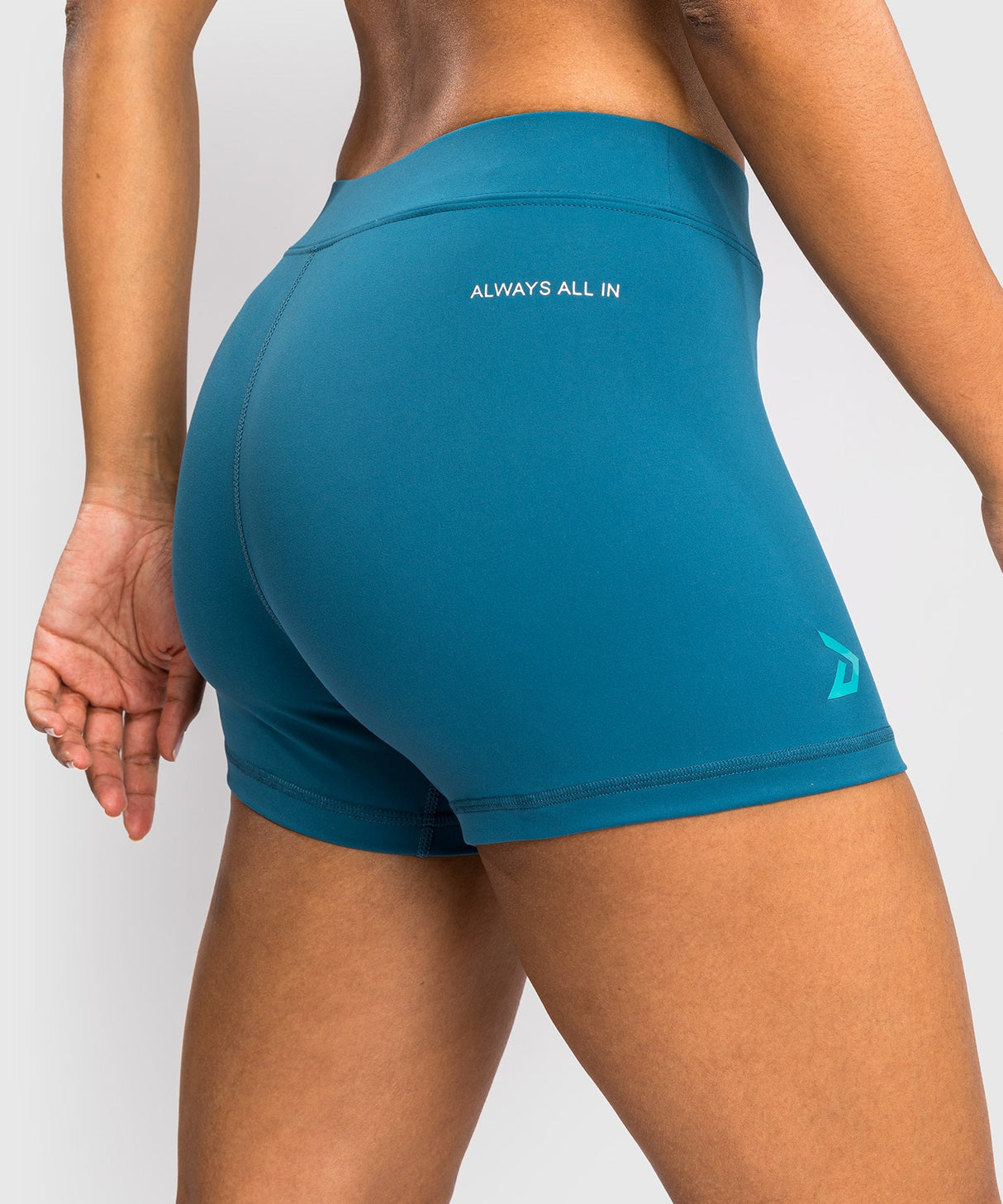 Venum x Demi Compressie Shorts - Azuurblauw