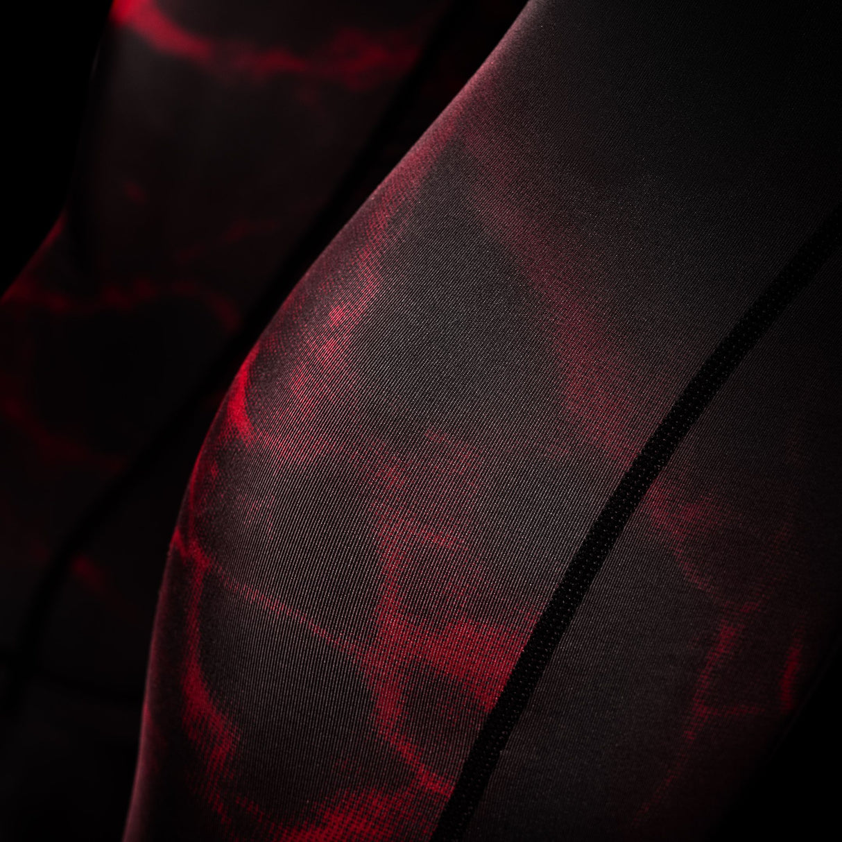 Hayabusa x UFC BJJ Compressie Shorts - Zwart/Rood
