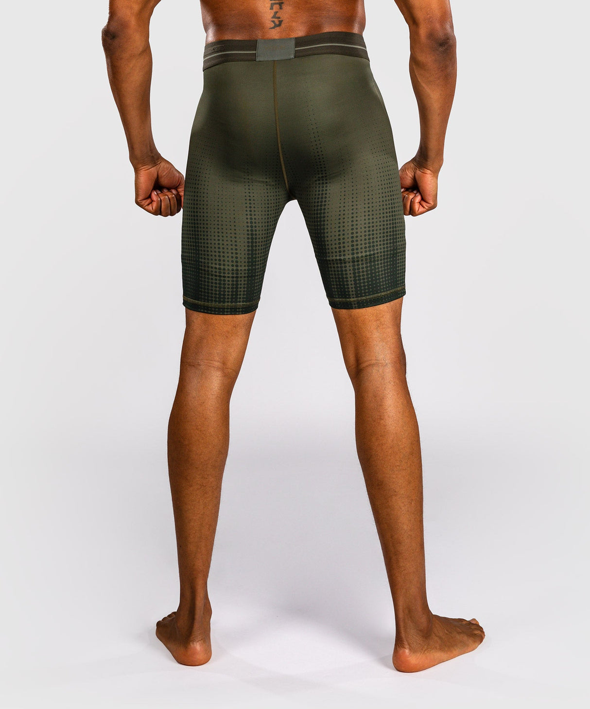 Venum MMA Shorts Stealth - Kaki/Donkergroen