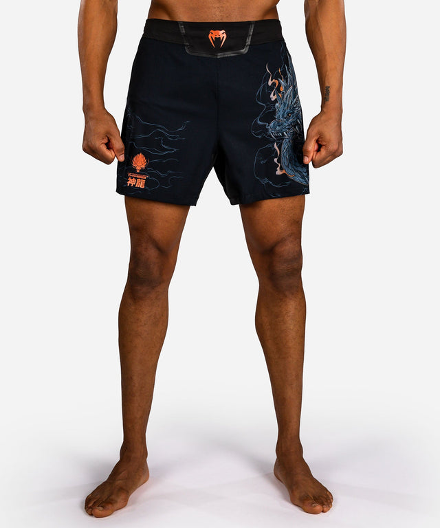 Venum MMA-shorts Thunder Dragon – Svart/Grå/Koppar