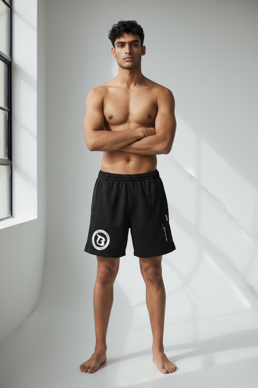 Booster MMA Shorts X Sweep - Zwart