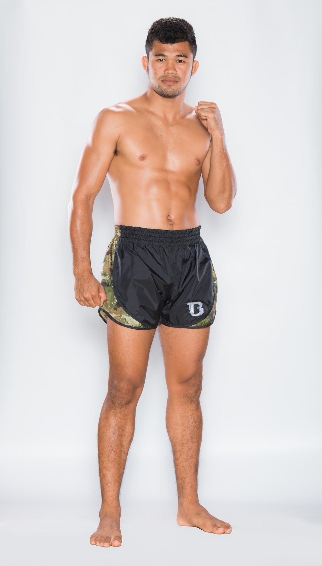 Booster Muay Thai Shorts Retro Hybrid - Groen