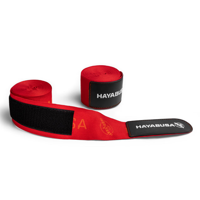 Vendas de boxeo Hayabusa Deluxe – Rojo