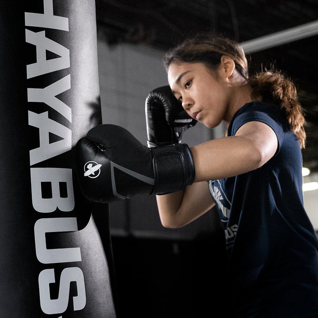 Gants de boxe Hayabusa E1 Enfant – Noir/Gris