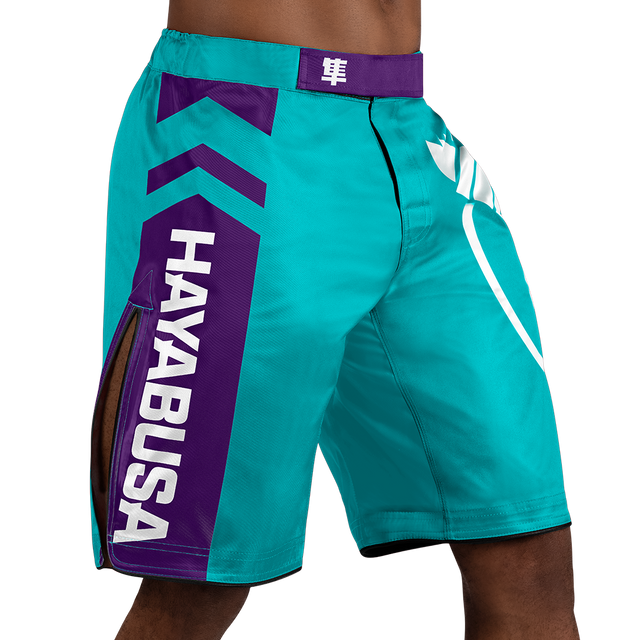 Calções de MMA Hayabusa Icon Lang – Oceano Verde