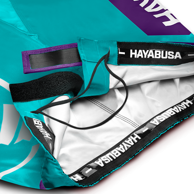 Calções de MMA Hayabusa Icon Lang – Oceano Verde