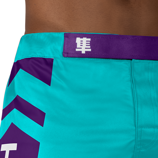 Calções de MMA Hayabusa Icon Lang – Oceano Verde