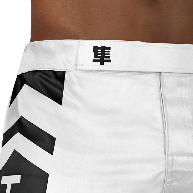 Hayabusa MMA-shorts Icon Lang – Hvid/Sort