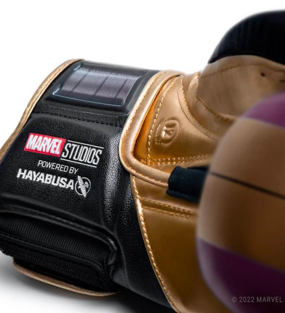 Hayabusa (Kick)Bokshandschoenen Batroc - Paars/Goud/Zwart - (Kick)Bokshandschoenen