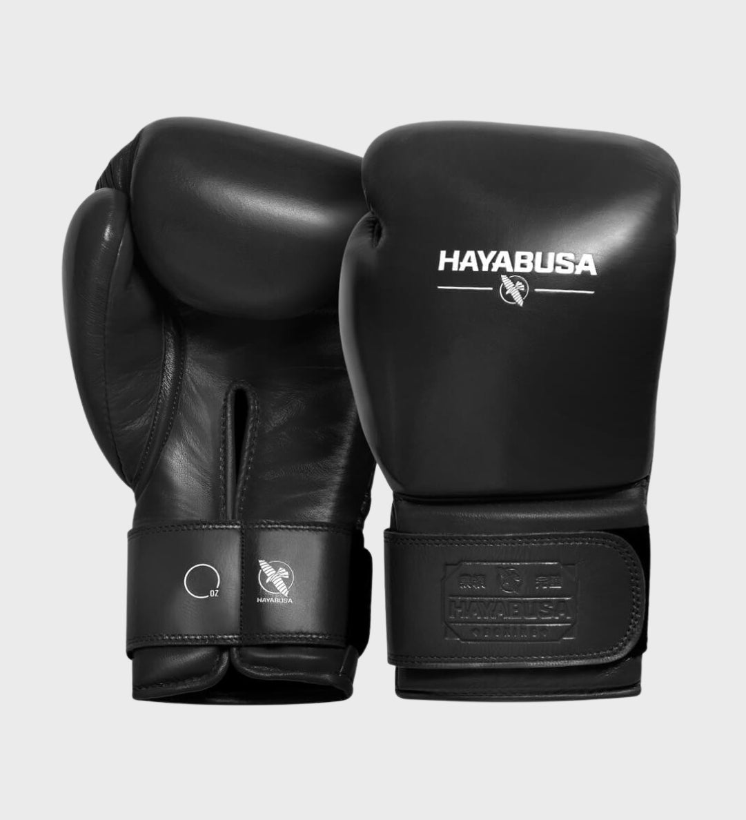 Hayabusa (Kick)Bokshandschoenen Pro Boxing - Zwart - (Kick)Bokshandschoenen