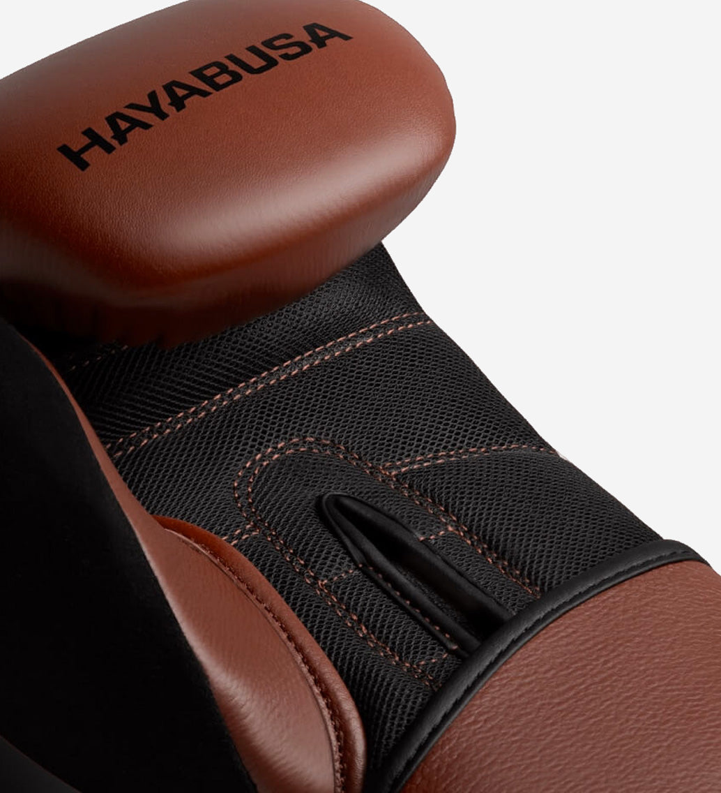 Hayabusa (Kick)Bokshandschoenen S4 Leer - Bruin - (Kick)Bokshandschoenen