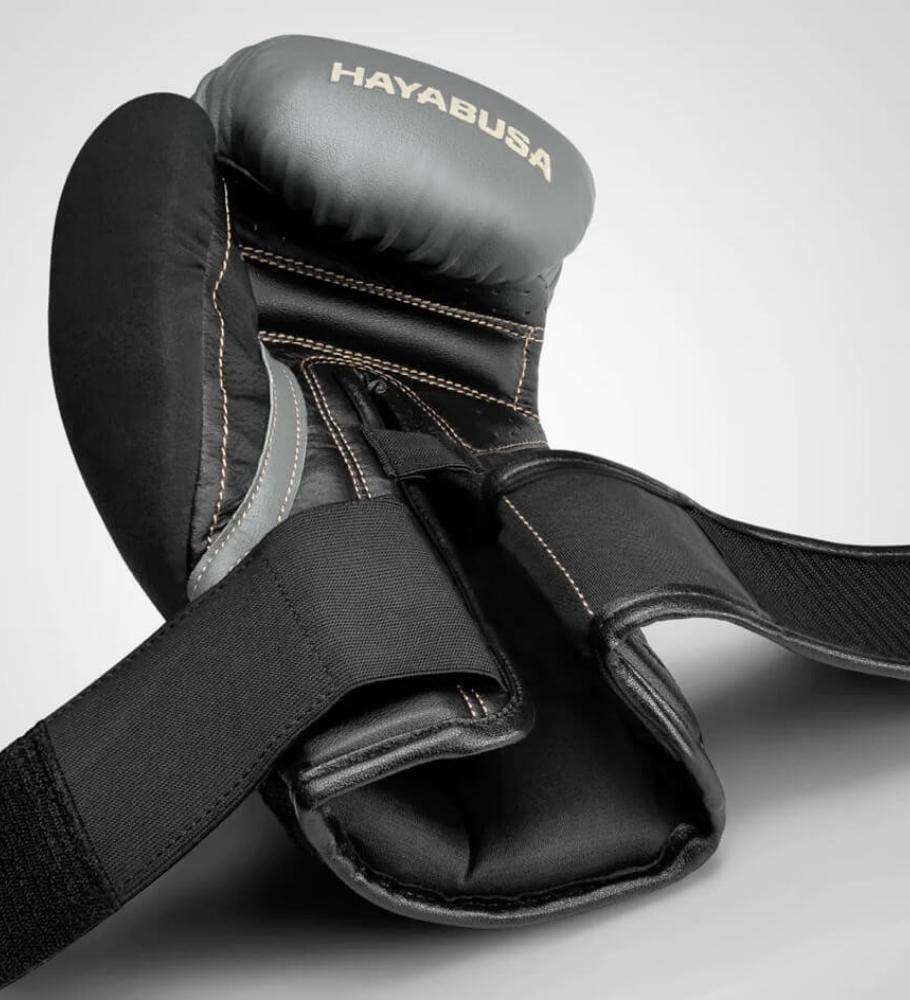 Hayabusa (Kick)Bokshandschoenen T3 - Grijs/Zwart - (Kick)Bokshandschoenen