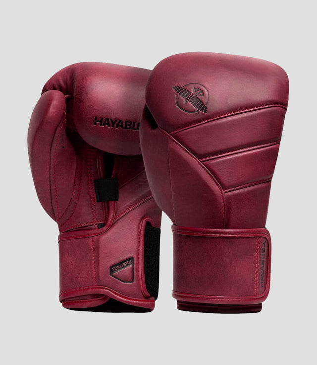 Mănuși de box Hayabusa T3 LX – Bordeaux Roșu