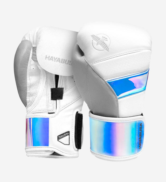 Hayabusa Boxningshandskar T3 – Vit/Fluo Platinum – Boxningshandskar