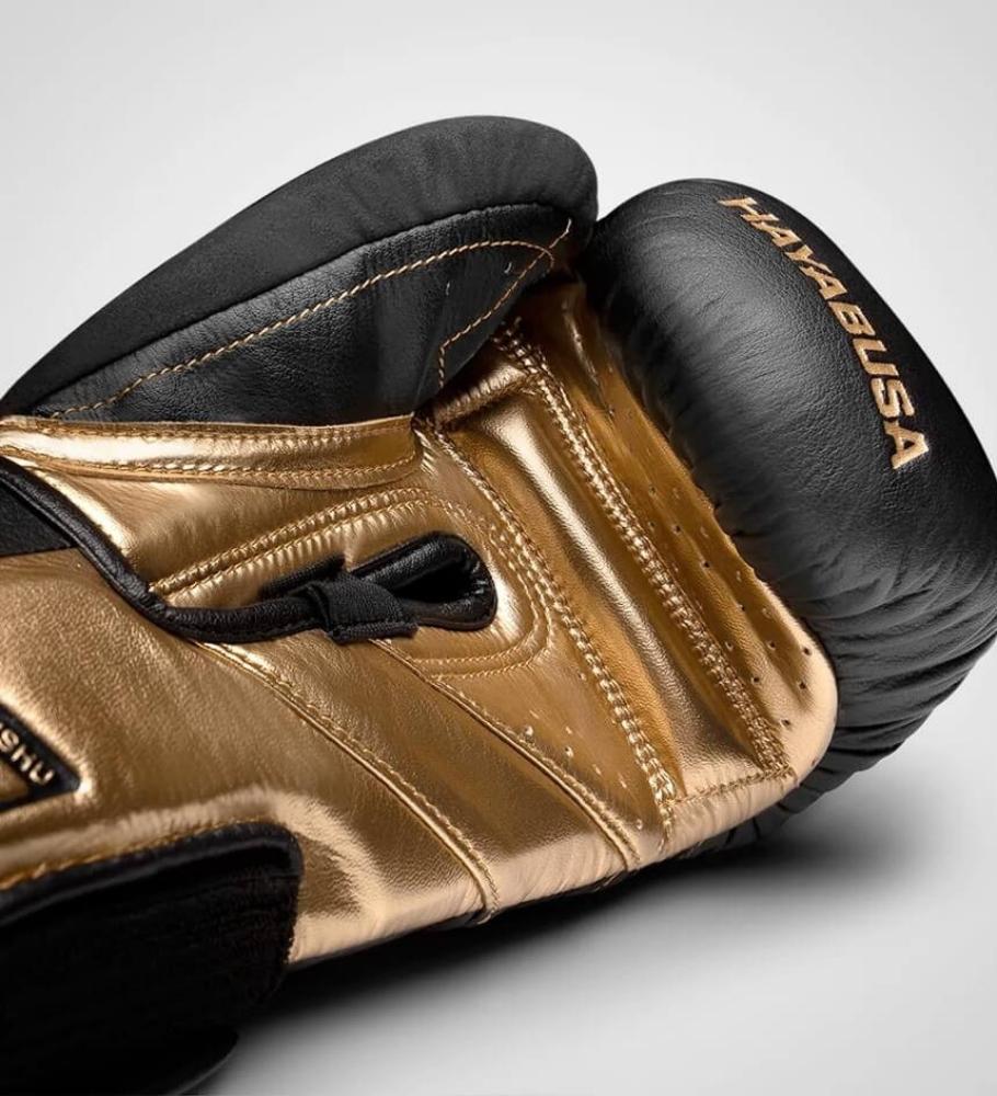 Hayabusa (Kick)Bokshandschoenen T3 - Zwart/Goud - (Kick)Bokshandschoenen