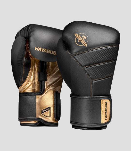 Hayabusa Bokshandschoenen T3 - Zwart/Goud