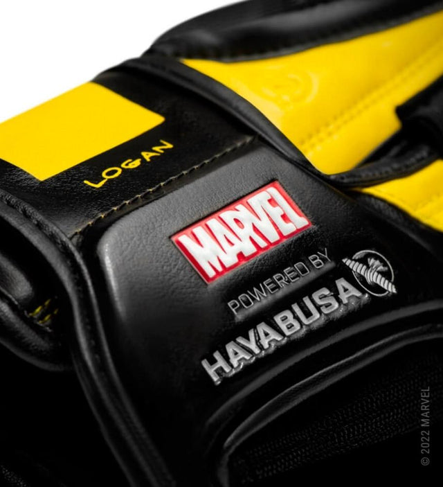 Hayabusa (Kick)Bokshandschoenen Wolverine - Geel/Zwart - (Kick)Bokshandschoenen