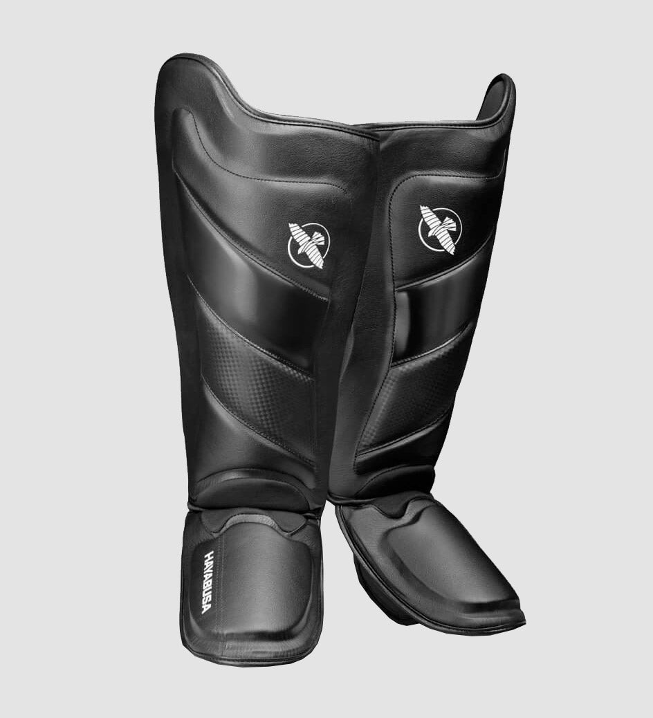 Hayabusa Kickboks Scheenbeschermers T3 - Zwart - Scheenbeschermers