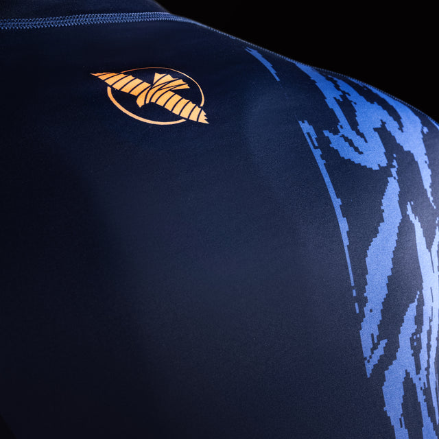 Rashguard Hayabusa Apex Maniche Corte – Blu Scuro