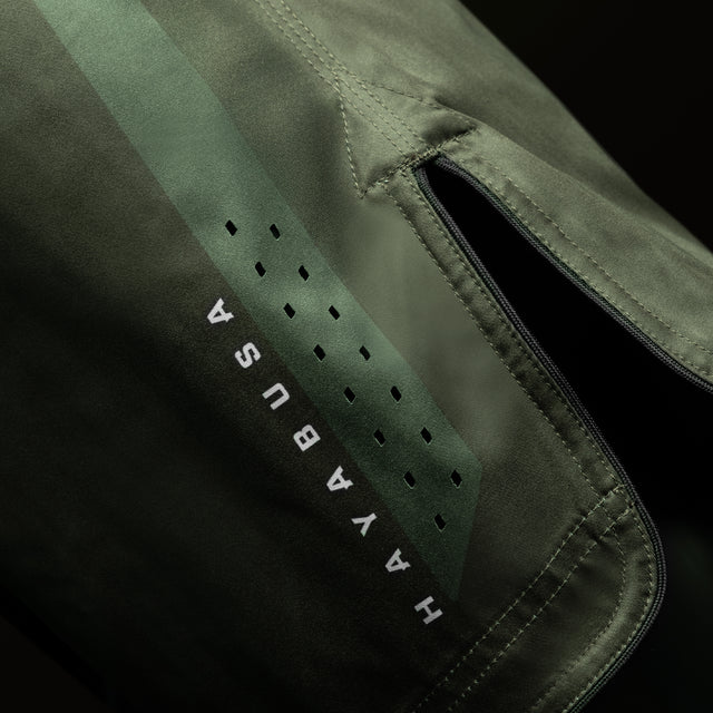 Hayabusa MMA-shorts Core Full-Length – Mörkgrön