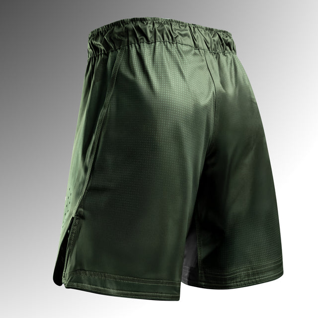 Hayabusa MMA-shorts Core Full-Length – Mörkgrön