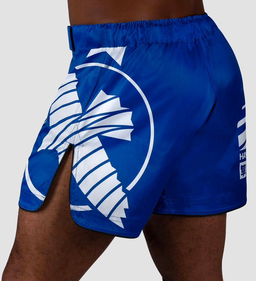 Hayabusa MMA Broekje Icon - Blauw/Wit - Shorts