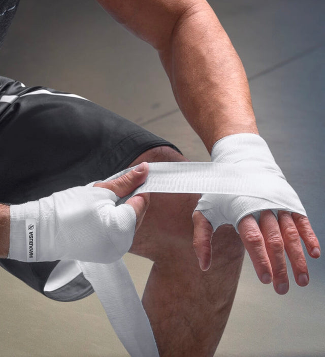 Hayabusa Professionelle håndbind Gaas - Hvid - Håndbind