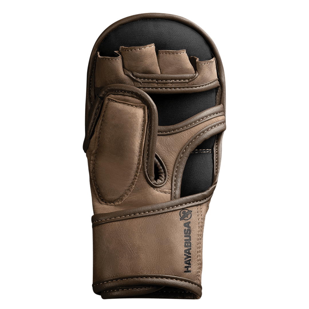 Hayabusa MMA Sparring Handschoenen T3 LX Hybrid - Vintage Bruin