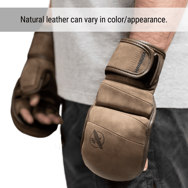 Hayabusa MMA Sparringhandskar T3 LX Hybrid – Vintage Brun