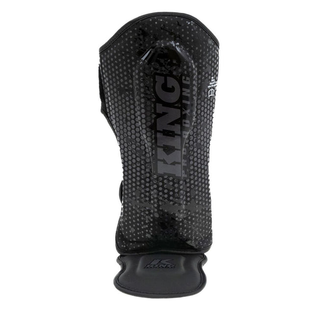 Chrániče holení King Pro Boxing Hexagon – Dětské – Černé/Černé