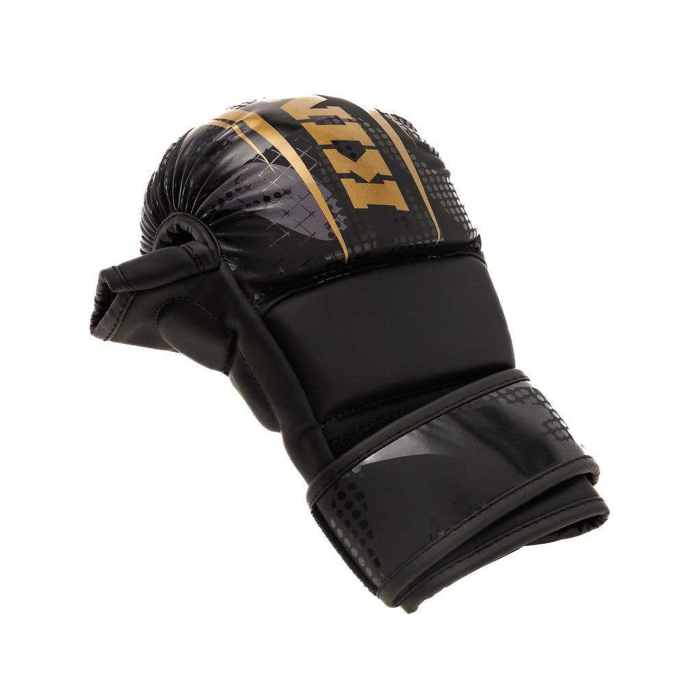 King Pro Boxing MMA Sparring Handschoenen Shogun - Zwart/Goud