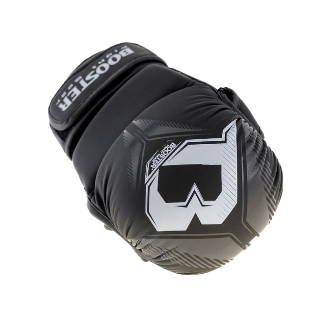 Guantes de sparring MMA Booster Bangkok – Negro/Plata