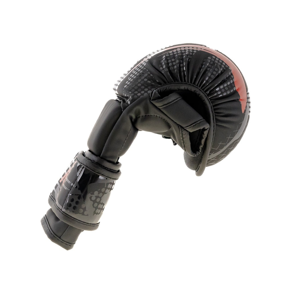 King Pro Box- und MMA-Handschuhe Sparring Shogun – Schwarz/Rot