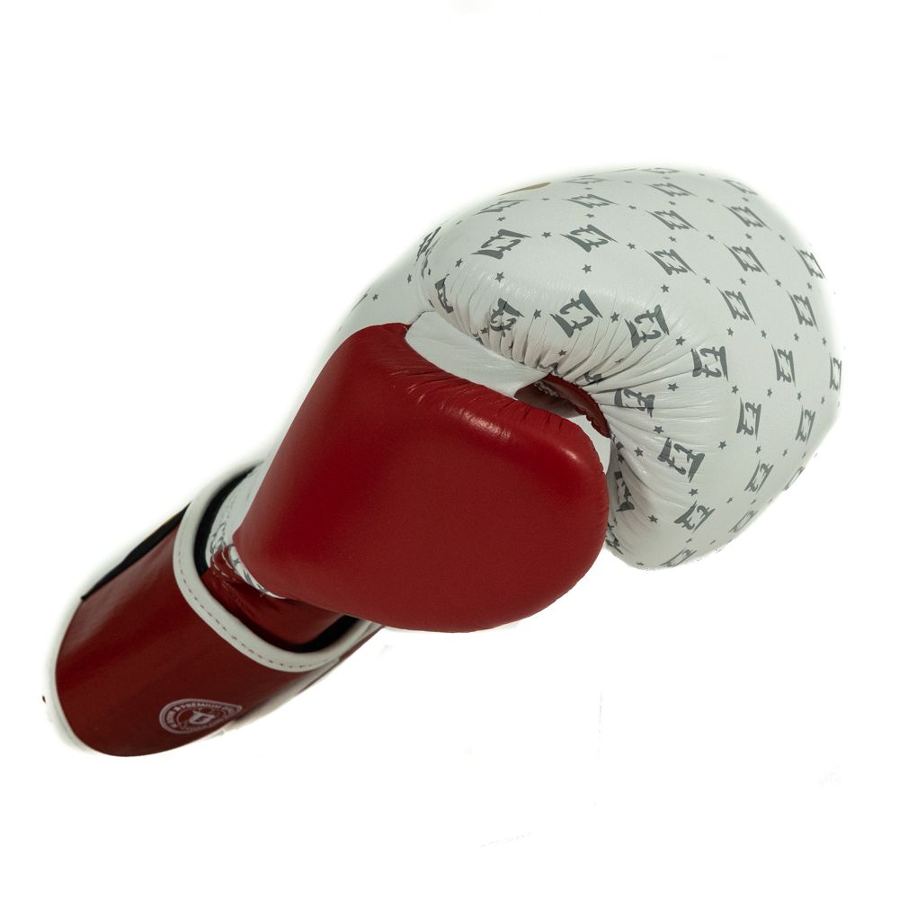 Fairtex Bokshandschoenen FXB Star - Wit/Bordeaux Rood