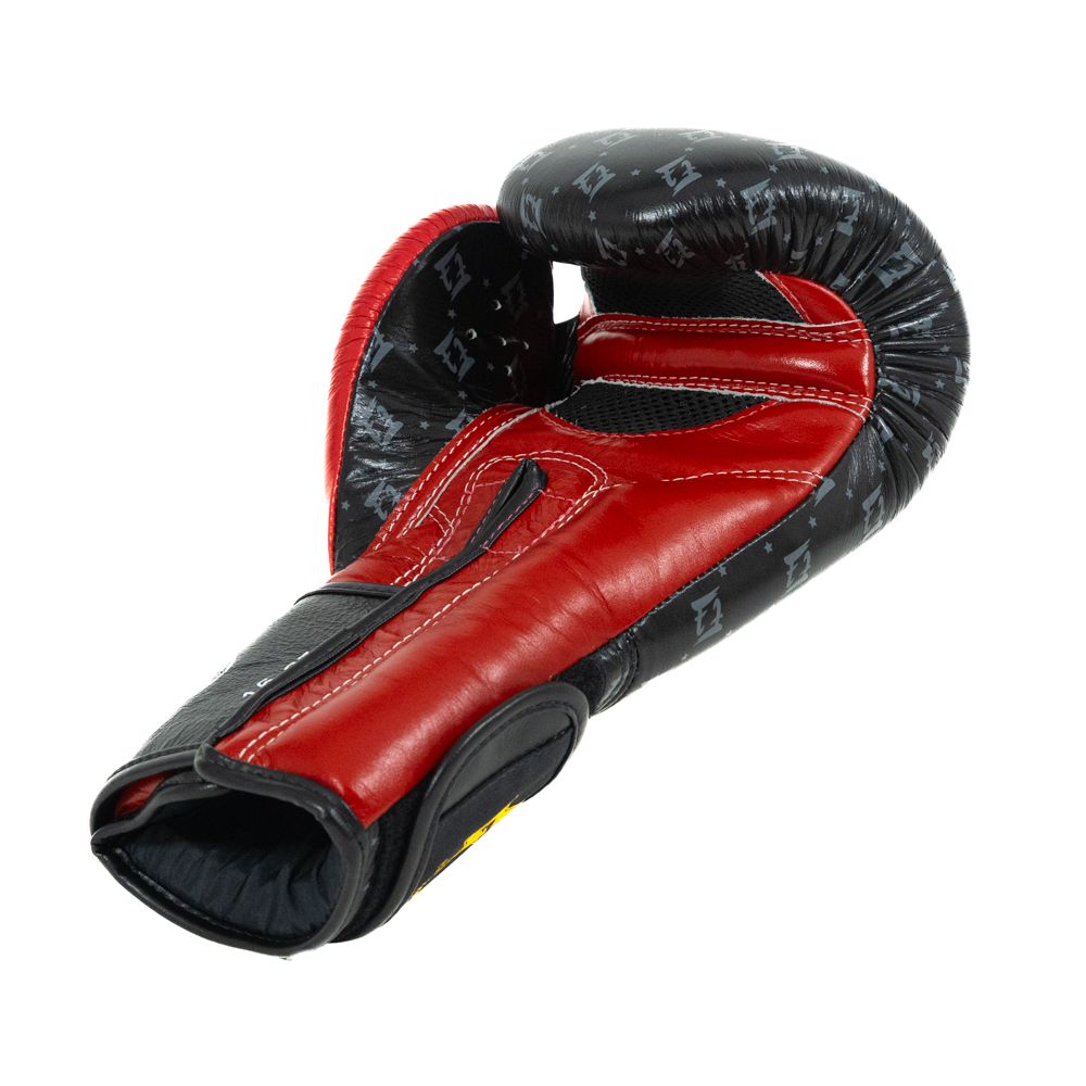 Fairtex Bokshandschoenen FXB Star - Zwart/Bordeaux Rood