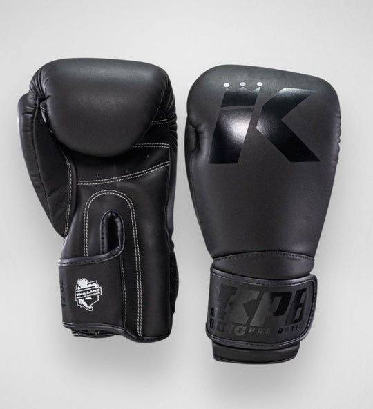 King Pro Boxing Bokshandschoenen BGK1 - Zwart/Zwart